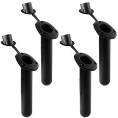 Five Oceans FO4782-M4 60-Degree Fishing Rod Holder in black (4-pack)