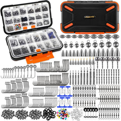 PLUSINNO fishing tackle box closed with lid