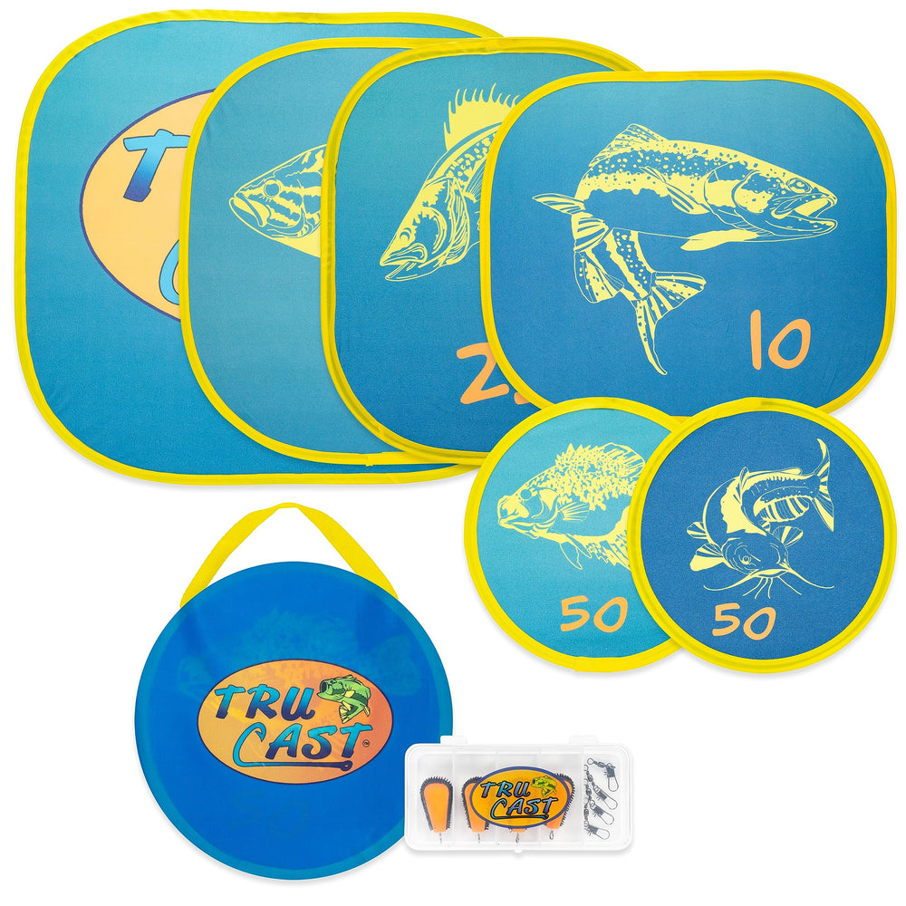 Front view of TruCast Fishing Game