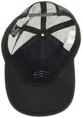 A. Kurtz Charlie Trucker hat closure detail showing adjustable comfort