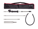 A MC JIOU fishing pole spear with glass fiber 5.5-foot travel 3-piece design