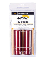 A-ZOOM 12 Gauge Snap-Cap red 12211 with aluminum construction