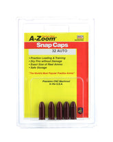 A-Zoom 15153 pistol metal snap caps close-up