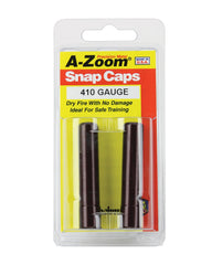 A-Zoom shotgun metal snap caps 410 gauge, red, 2-pack