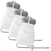 A1FISHER crab throw line 30ft/9.14m with 4oz lead weight, 3-pack contents