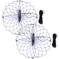A1FISHER crab trap round 24 inch blue net ready for quick cast and catch