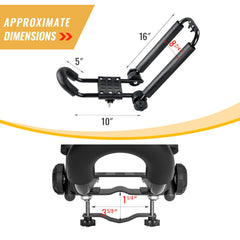 AA-Racks 16ft ratchet strap secures kayaks during transit