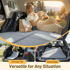 AAGJJ folding car bed with no-inflation design offers quick, reliable comfort.