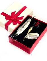 Aartedesign custom lure set of 2 for bass and pike fishing, durable and practical.