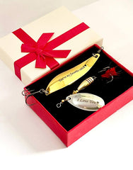 Aartedesign Gold spoon lure (4in, 19g) offers striking attraction and accuracy.