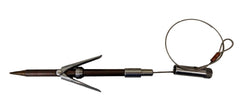 AB Biller spear tip 6mm showing detachable base and barb for quick replacement