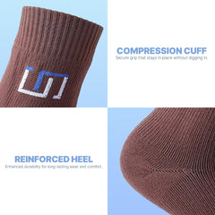 ABDEEZ The Wudhu Socks breathable-material keeps feet comfortable during all-day wear.