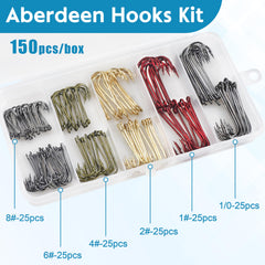 Long shank crappie hooks with offset design