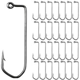 Aberdeen jig hook 2_0, 90-degree round bend, long shank