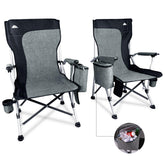 Ablazer camping chair high-back 26-inch for ergonomic comfort on trails