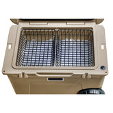 Above Sea Level 2-pack cooler baskets inside a YETI Tundra Haul for organized packing