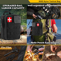 Abpir tactical flashlight for emergencies and low light visibility