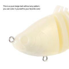 Durable ABS and iron lure blank material