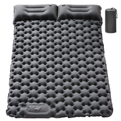 ABTOHE double sleeping pad full setup for two, spacious comfort under the stars.