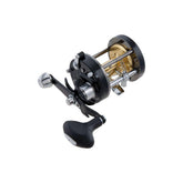 Abu Garcia Ambassadeur CS aluminum spool for lightweight, durable long casts.