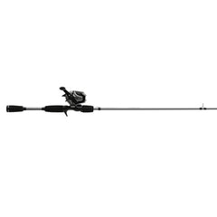 Abu Garcia Max X two-bearing system depicted for smoother retrieves.