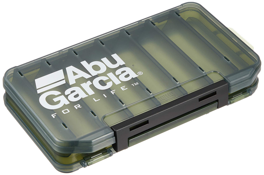 Abu Garcia MEIHO Reversible 100 case front view, compact tackle organizer