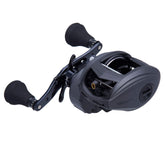 Abu Garcia Revo Toro Beast 60LP reel in black and smoke with right-hand retrieve