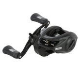 Abu Garcia Max SX Winch reel front view showing compact, durable profile for bass fishing.