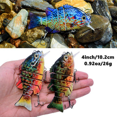 Abziyat swimbait 3D eyes add realistic appeal for predatory fish.