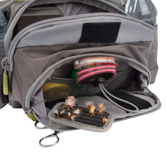 AC ALLEN Eagle River Lumbar Pack workstation open for gear setup.