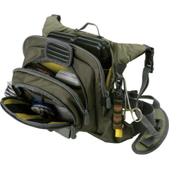 AC ALLEN Fall River Chest Pack internal mesh pockets organize tools and extras.