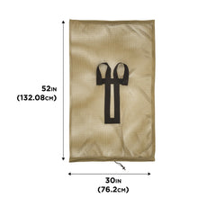 AC ALLEN mesh decoy bag backpack straps for easy carrying.