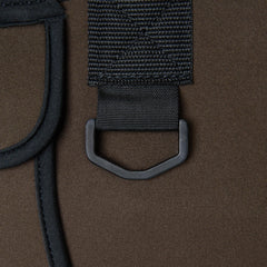 AC ALLEN Rock Creek waist belt helps stabilize gear during casting.