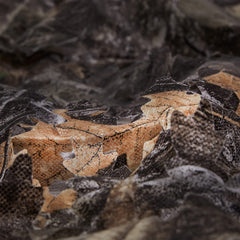 AC ALLEN Vanish 3D Leafy Omnitex blind close-up, breathable burlap reduces heat and noise