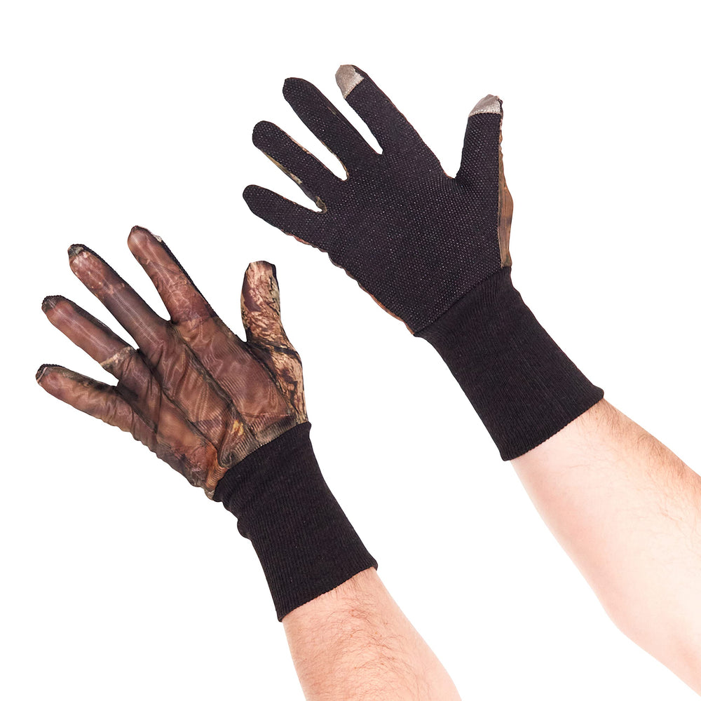 AC ALLEN Vanish gloves in Mossy Oak Break-Up Country, breathable mesh for comfort