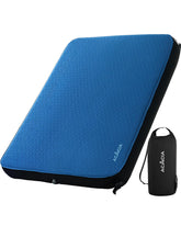 Acacia sleeping pad shows 4.3-inch foam depth for all-night comfort.