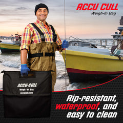 ACCU-CULL removable mesh insert improves water circulation while waiting.