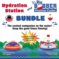 ACCUSHARP Floating Cooler bundle with secure rope ties for stability