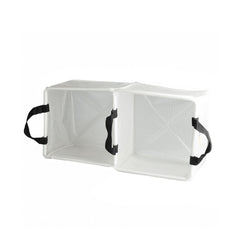 AceCamp foldable water basin laid flat for compact storage.