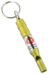 Ace Camp Munkees emergency whistle in random color for quick outdoor signaling and personal safety.