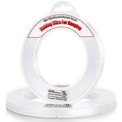 Acejoz clear fishing line spool 0.5mm, 558ft