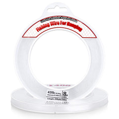 Acejoz clear fishing wire 656ft spool