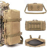 ACEXIER outdoor climbing bag front view with waterproof design for all weather use