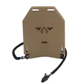 ACEXIER hydration panel front view with 1.75L capacity for rugged field use.