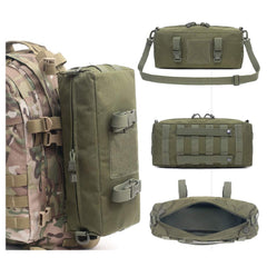 ACEXIER outdoor climbing bag front view showing rugged durability for camping.