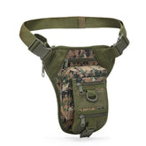 ACEXIER tactical drop leg bag outer view showing compact, durable design for quick access.