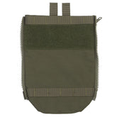 ACEXIER V5 PC back panel water bag mounted on MOLLE for on-the-go hydration.