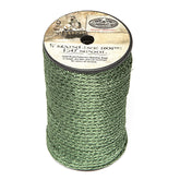 Ack Rig'Em Right mainline olive-green rope, 150 ft, durable decoy line.