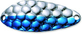 Acme C140-HNB Little Cleo with hammered nickel blue finish attracts freshwater gamefish.