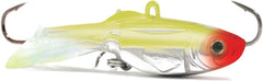 Acme HG5/GC Hyper-Glide Glowclown lure, 2-inch design for vertical jigging and ice fishing.